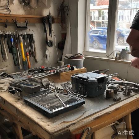 工具准备，拆装油烟机