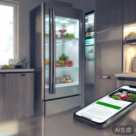 智能冰箱，远程掌控，食谱推荐