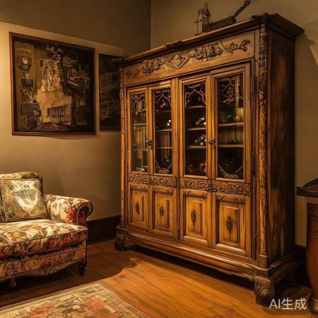 猪肝红酒柜焕新，复古风兴起