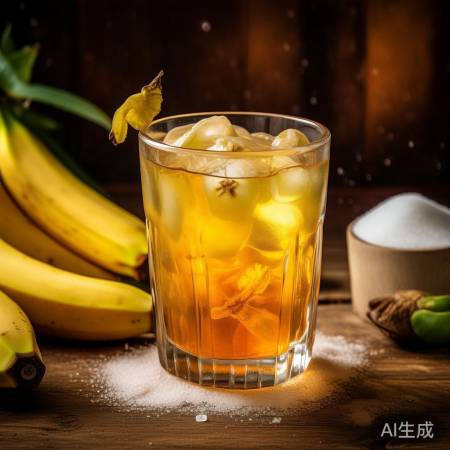 香蕉红糖醋，养生美容饮品