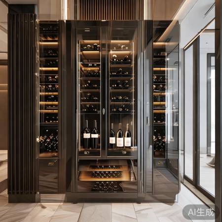 赣州红酒柜定制，品味生活。