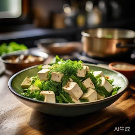 香椿豆腐，清爽夏日菜