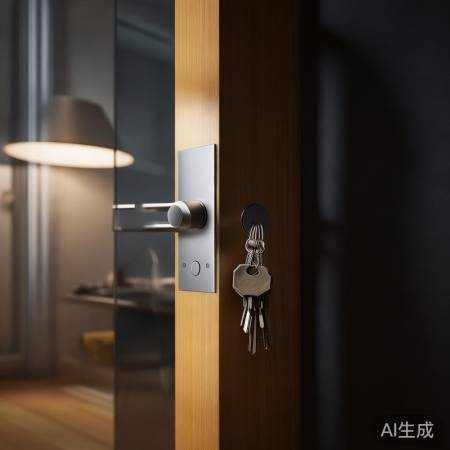 指纹锁防盗，钥匙仍需保管