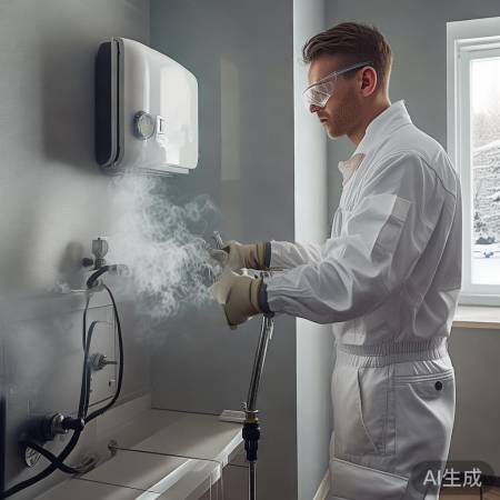 “壁挂炉加压，先关电源后放空气