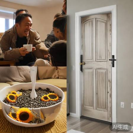 周末闲聊，哈尔滨防盗门翻新