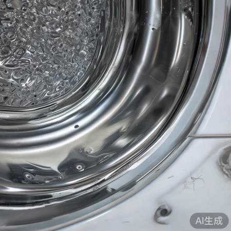 “小苏打清洗洗衣机，污渍无影踪