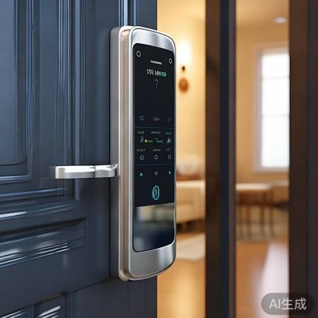 智能锁面板，安全便捷升级