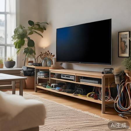 电视线布局自然舒适