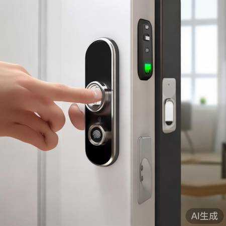 指纹锁保养与备用锁具