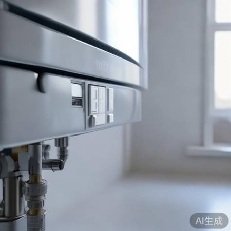 开启壁挂炉，检查燃气。