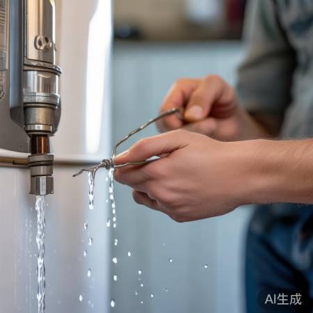 检查热水器安全阀通畅