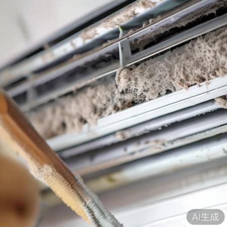 空调风口易积尘，安装宜选易清洁