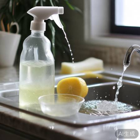 冲洗喷头，无酸味残留