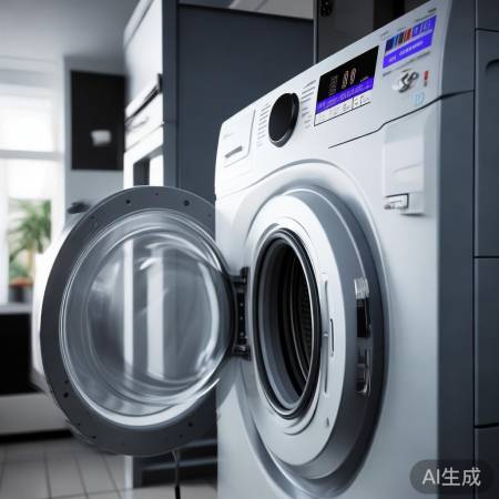 洗衣机显示0，自查门、水、电源