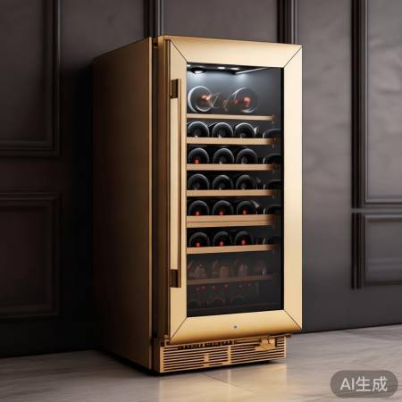 维诺卡夫红酒柜：品味奢华，分层