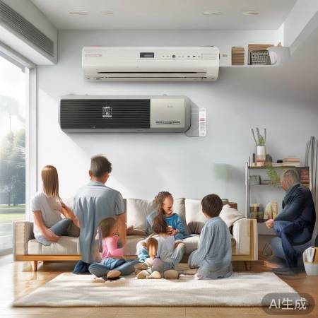 选松下新风系统，看面积、净噪、