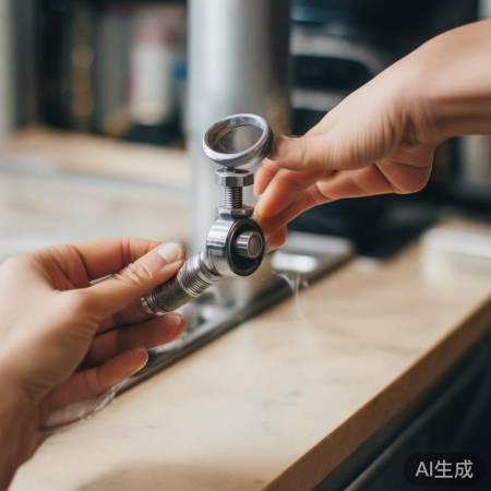 慢慢拧，气体嘶嘶排。