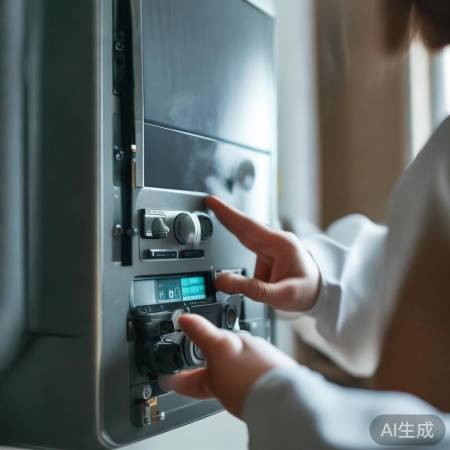 壁挂炉排气后检查启动