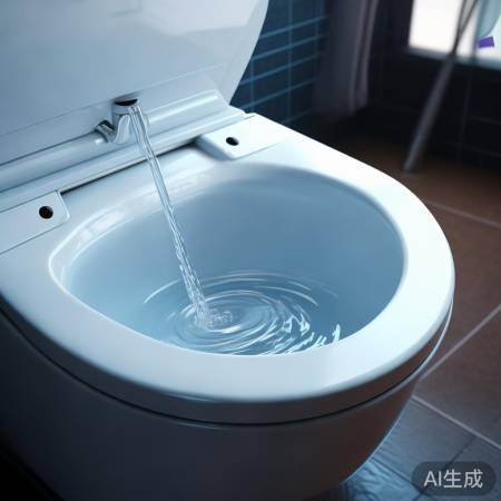 自动清洁马桶喷头