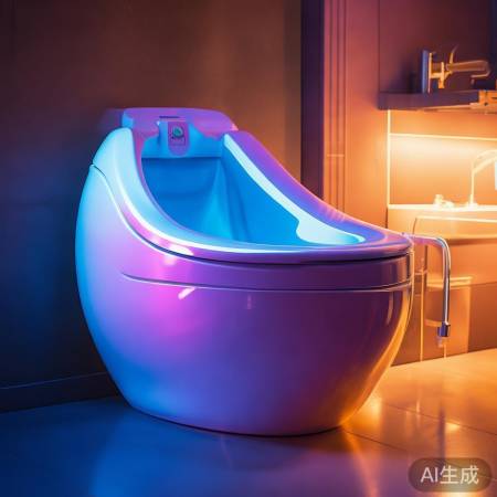 彩色智能马桶，生活更美好