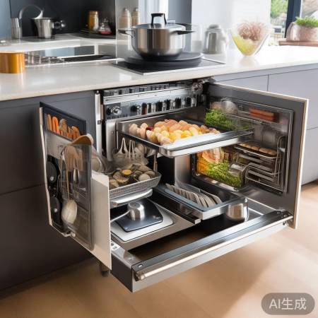 大容量集成灶，厨房好帮手