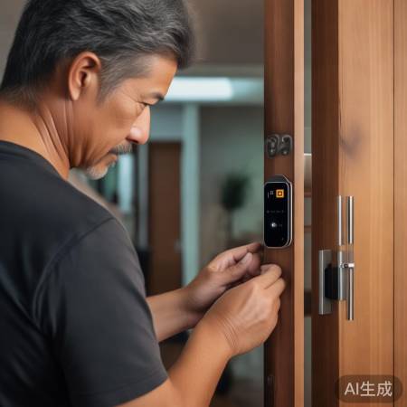 小米智能锁，人性化设计