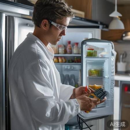 冰箱制冷，专业检查