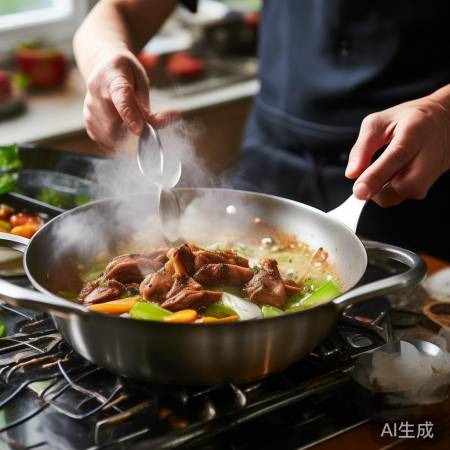 烹饪变质肉，香料蔬菜提鲜
