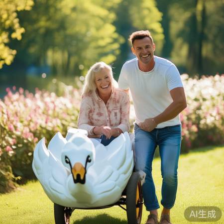 夫妻默契，幸福满满