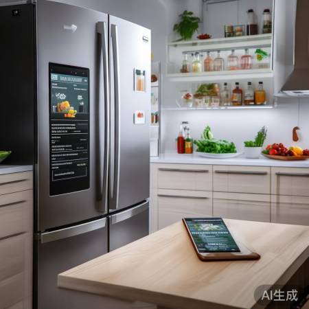 智能冰箱，食材库存一目了然