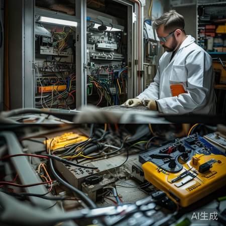 “防盗门线路接触不良问题排查”