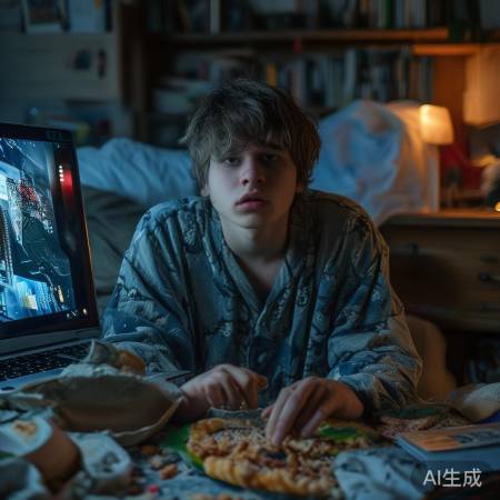 熬夜伤甲状腺，健康需重视