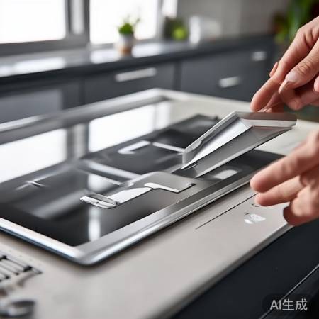 调整集成灶风门