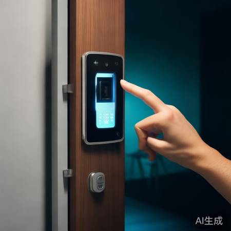 激活指纹锁，设置复杂密码