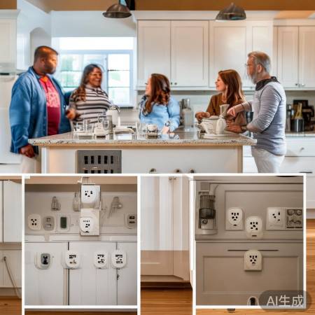 厨房插座数量可调