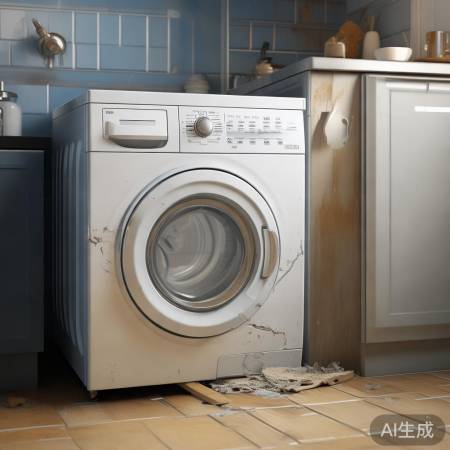 洗衣机后盖损坏原因及处理