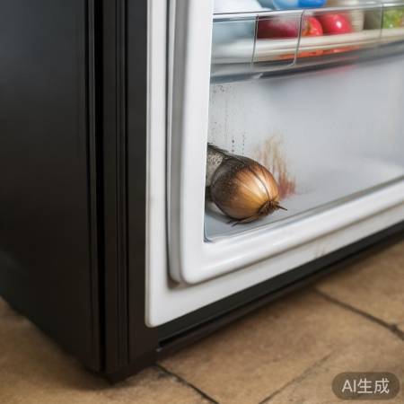 冰箱异味源：密封圈与食物
