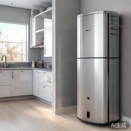 现代厨房燃气热水器装修分享