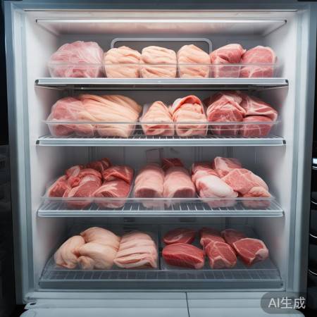 红肉保鲜，分开放置