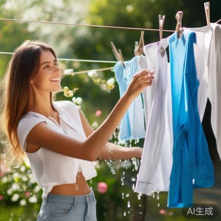 夏天勤洗衣服，皮肤更健康