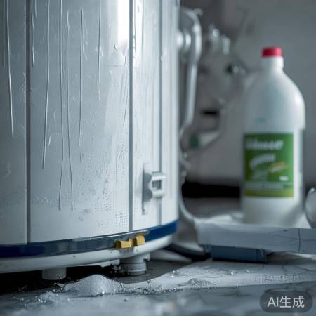 检查热水器内部水垢