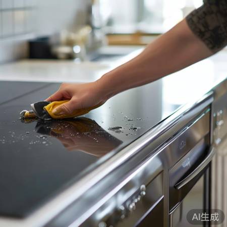 “清洁集成灶，厨房焕然”