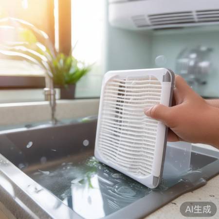 空调滤网清洁保养