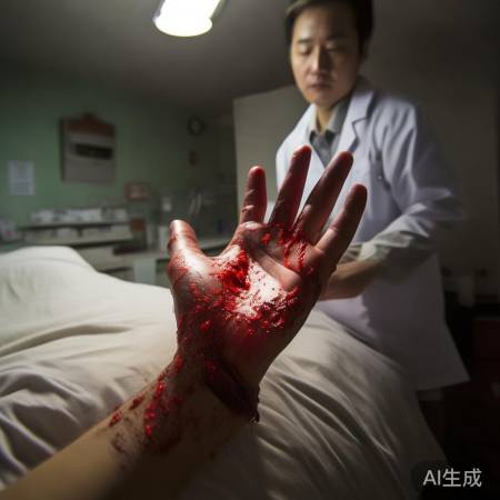 烫伤严重勿用空调，速就医，避免