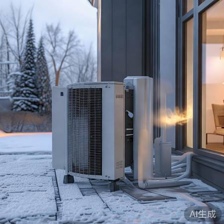 空气能供暖，空调制热版