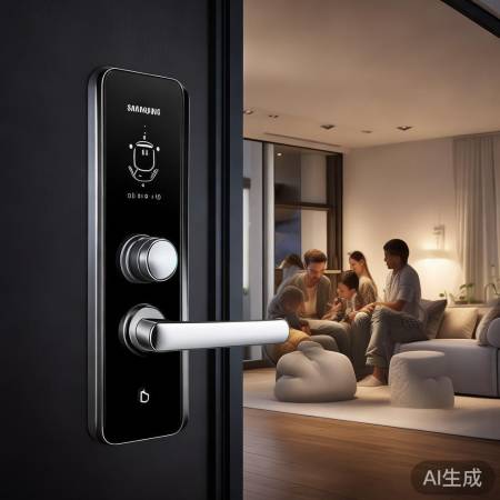 三星指纹锁，家庭安全守护神