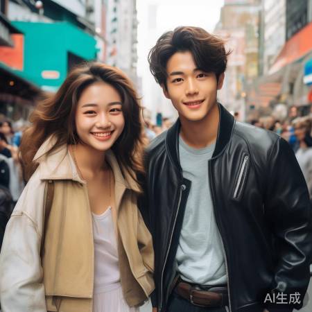 杨超越自信笑容，活力四射