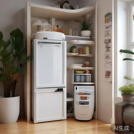 小户型冰箱巧放，生活更美好