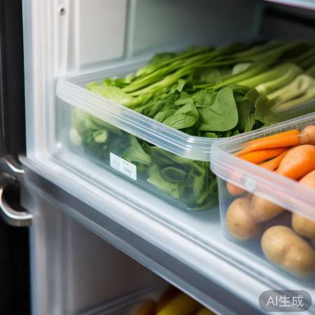 蔬菜冷藏时间：绿叶1天，根茎3