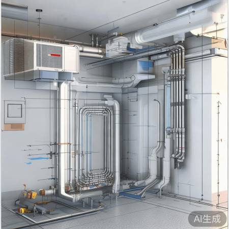 空调管道布局详尽